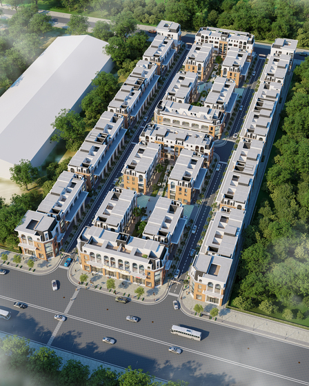 Bán liền kề Palmy Biztown HDB Thanh Trì, 75m2 giá từ 150tr/m² - Ảnh chính